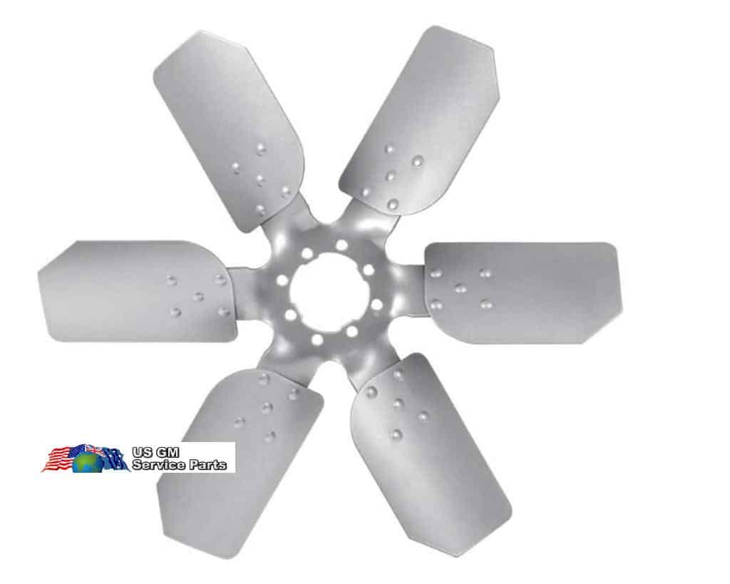 Fan Blade: 19" 6 blade w/ Large Hole hub